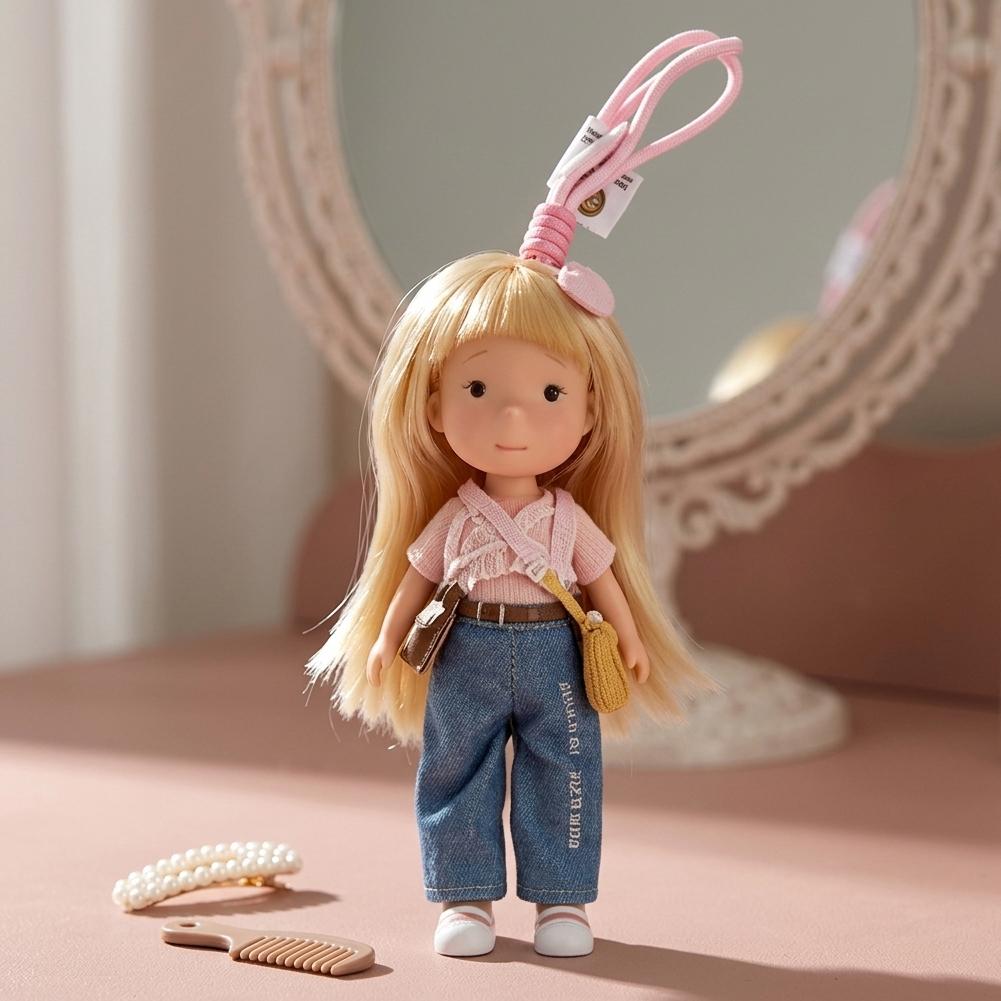 Mini Little Potato Doll Hanger - đánh giá và giá Gaming Console Keychain
