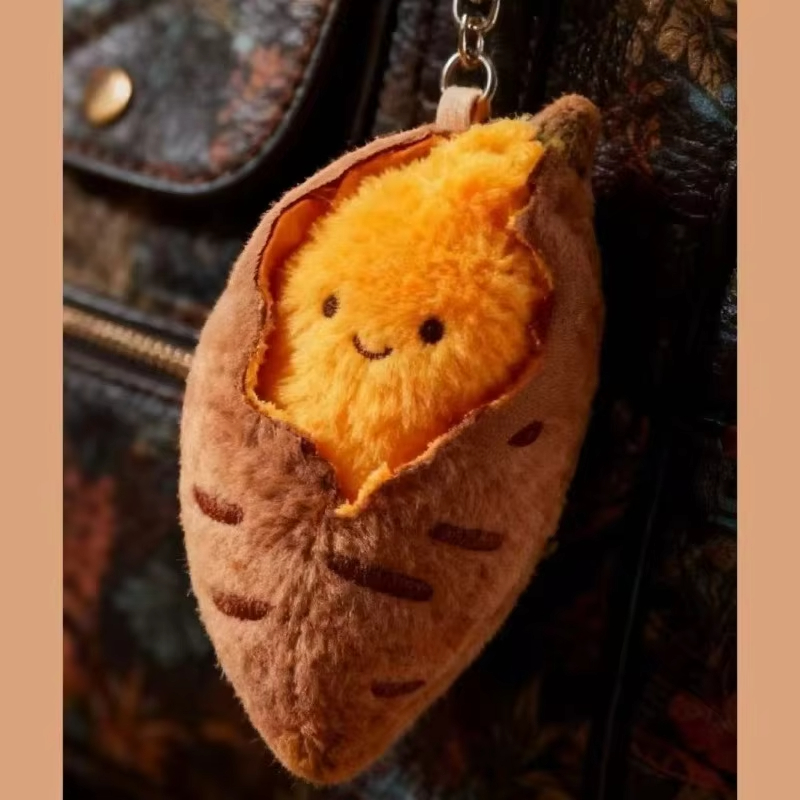Sweet Potato Plush Keychain Sk - đánh giá và giá Gaming Console Keychain