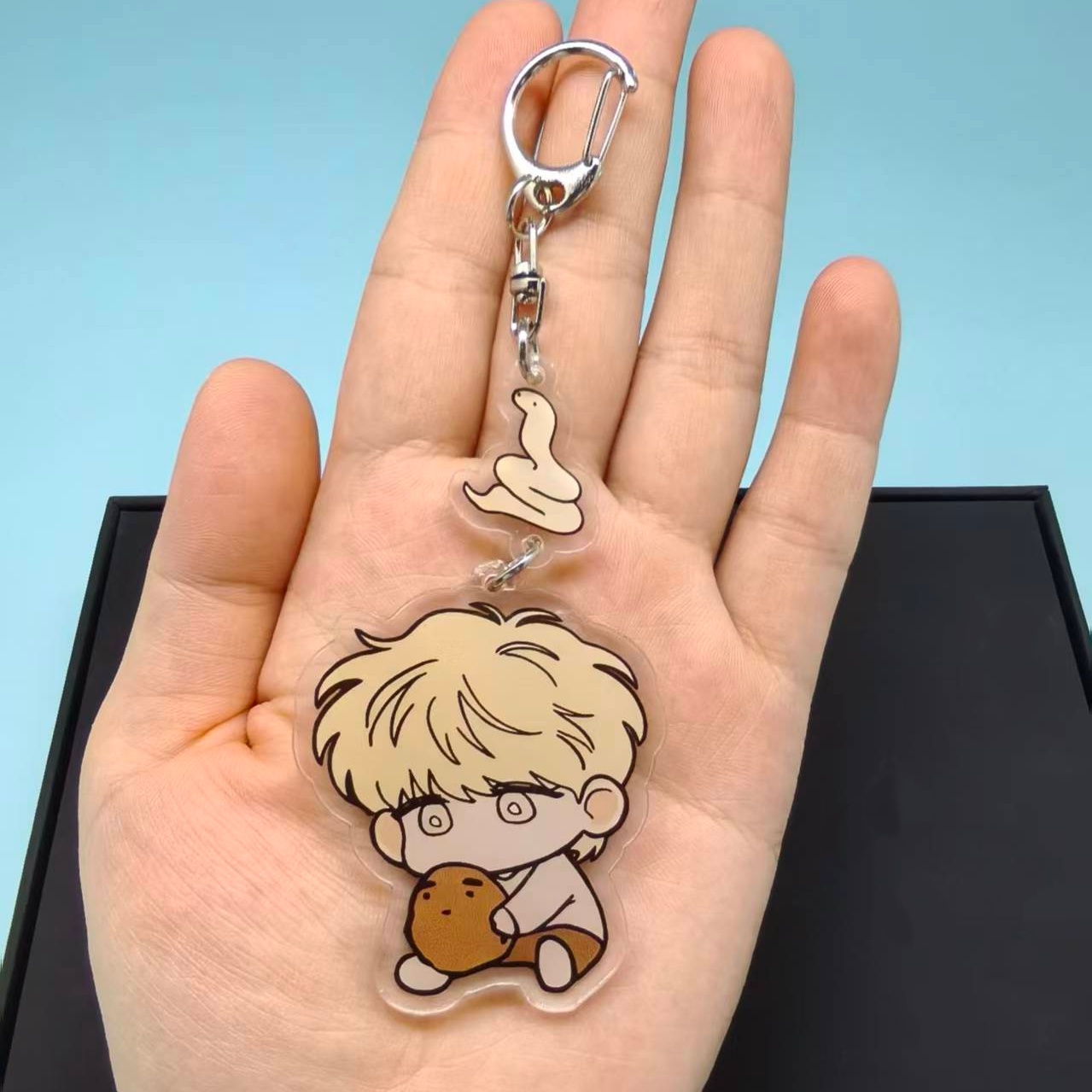 The Sacred Serpent's Seduction - đánh giá và giá Gaming Console Keychain