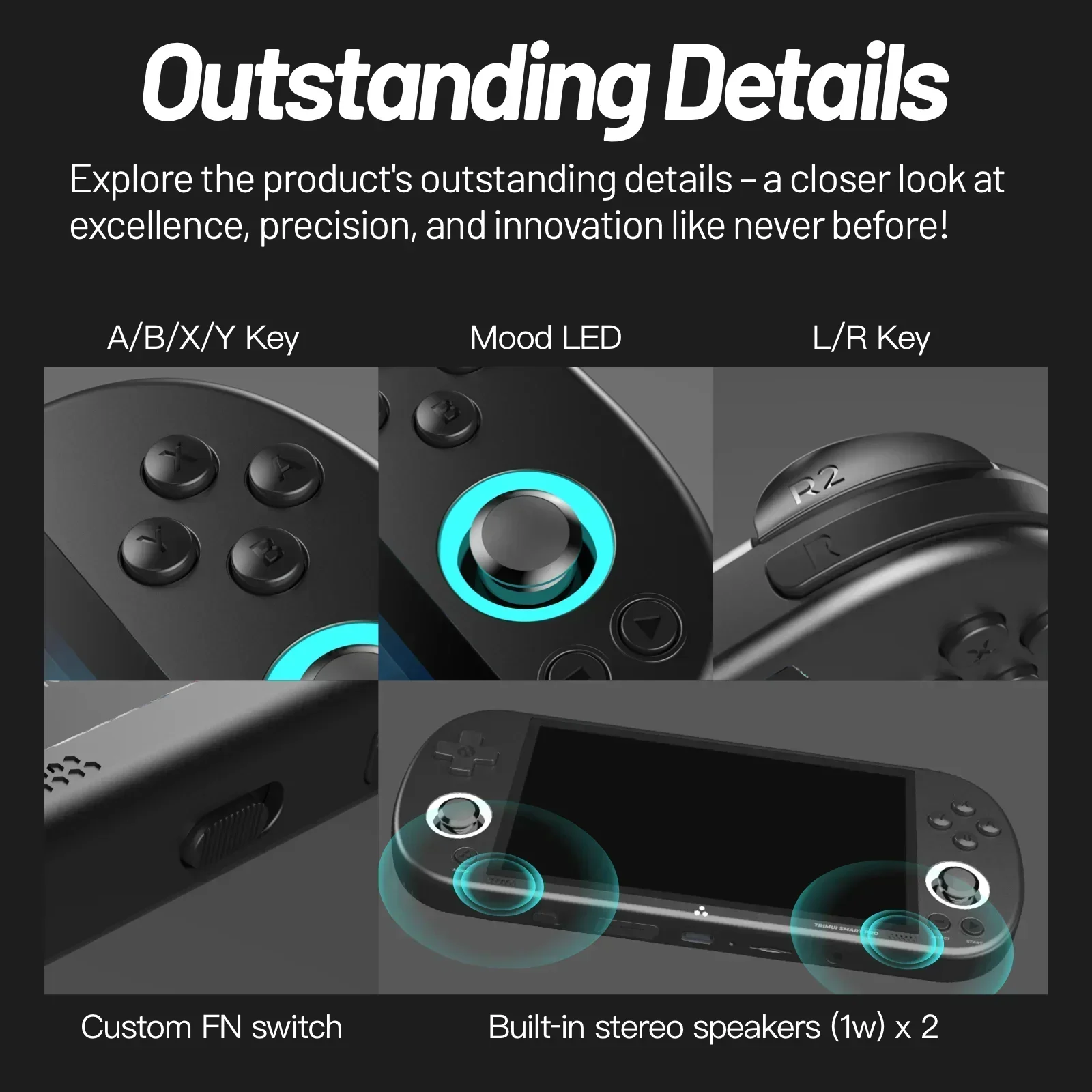 AMPOWN Trimui Smart Pro Consol - đánh giá và giá Gaming Console Under 5000